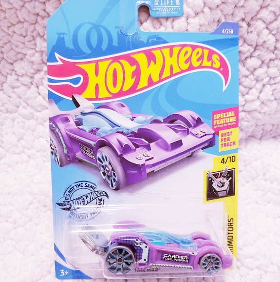 Hot Wheels Other - Hot Wheels Purple Tooligan Race Car. NWT.